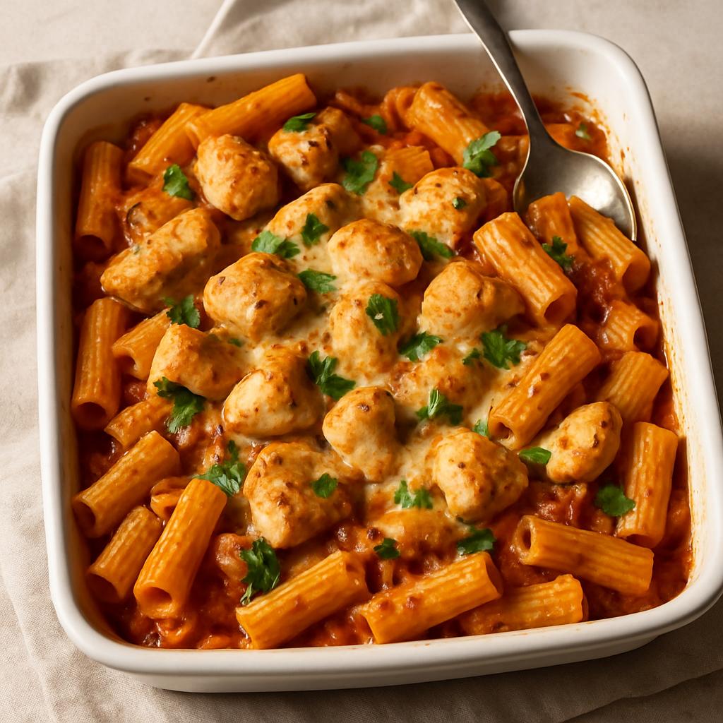Kanapasta Uunissa