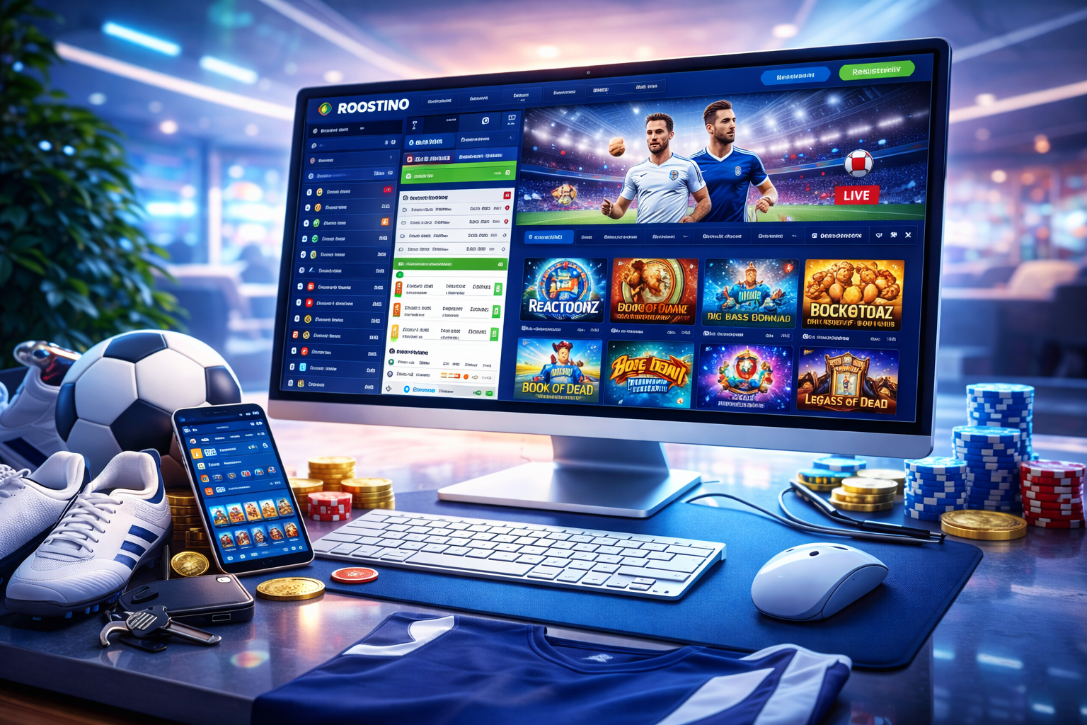 Roostino Suomi – Moderni kasino ja vedonlyöntialusta samassa paketissa